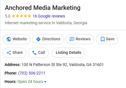 anchored media marketing gbp Anchored Media Marketing Google Business Profile